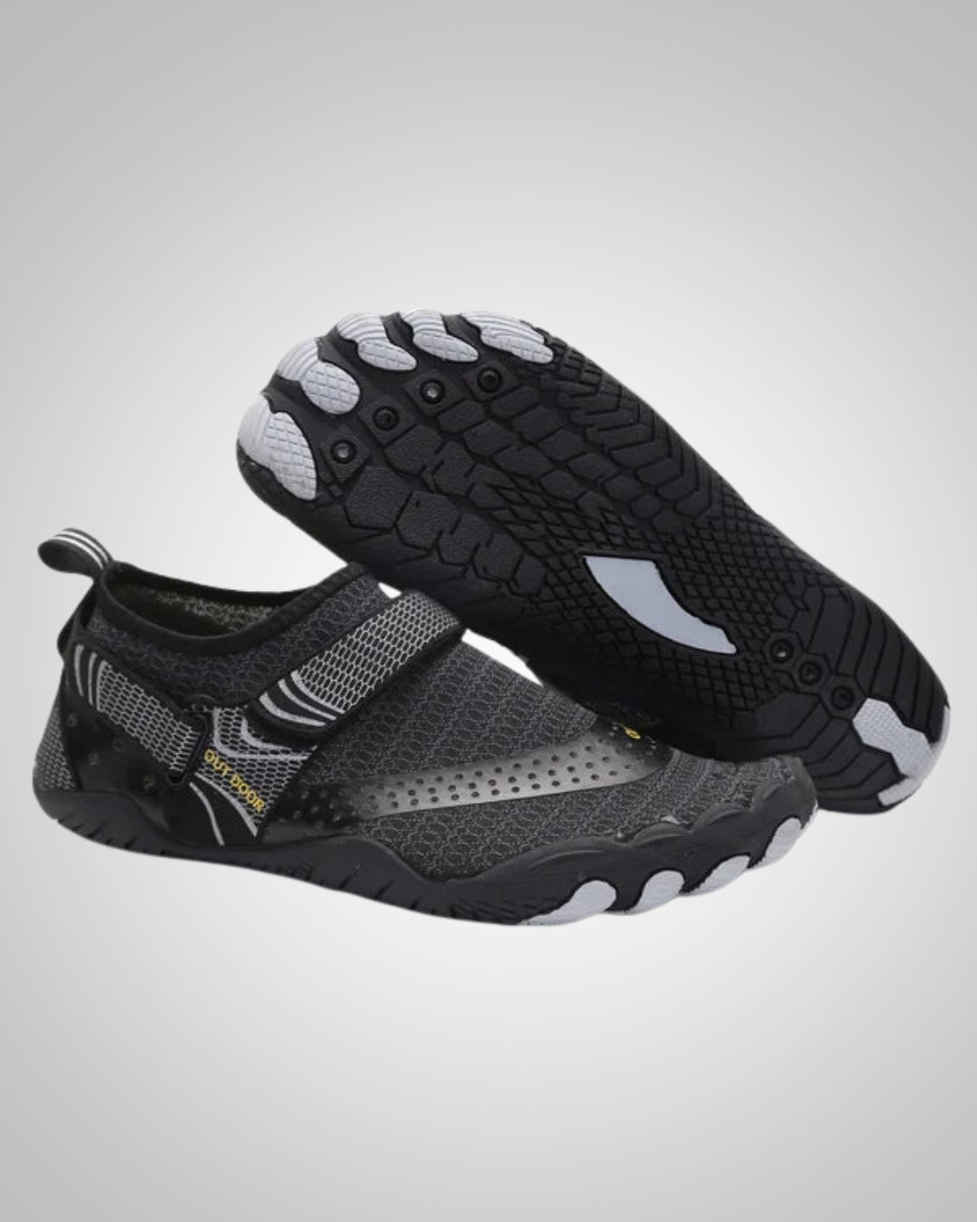 Sam | Lässig Strukturierte Barfuß Wanderschuhe
