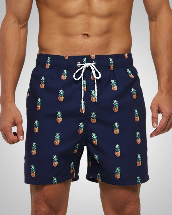 Thomas | Herren Beach Gemusterte Badehose