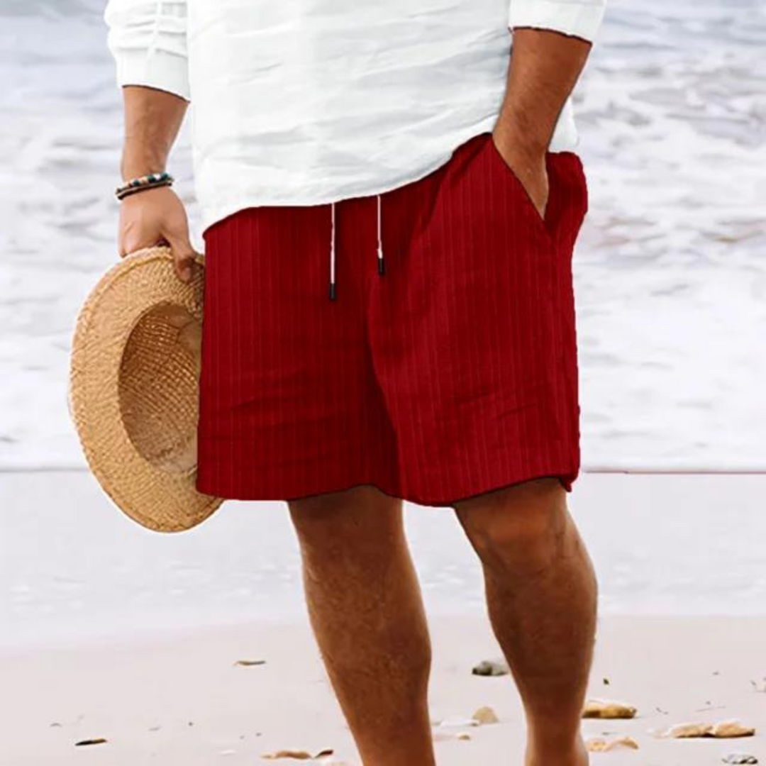 Liam | Herren Elastischer Bund Sommer Shorts