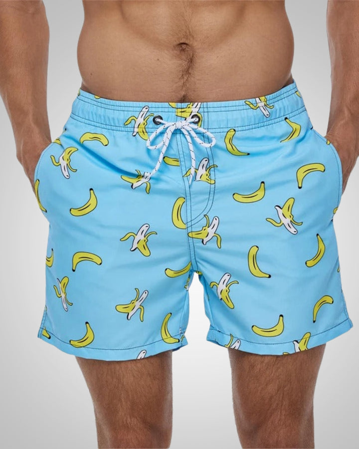 Thomas | Herren Beach Gemusterte Badehose