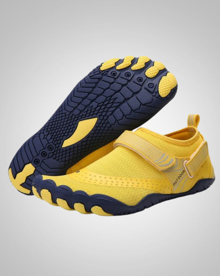 Sam | Lässig Strukturierte Barfuß Wanderschuhe