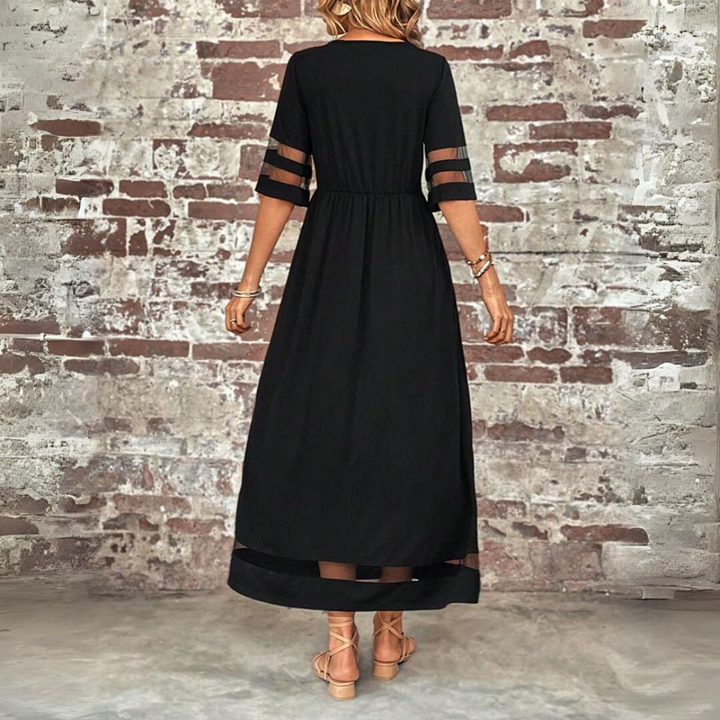 Miriam | Damen Elegantes Stilvolles Maxikleid