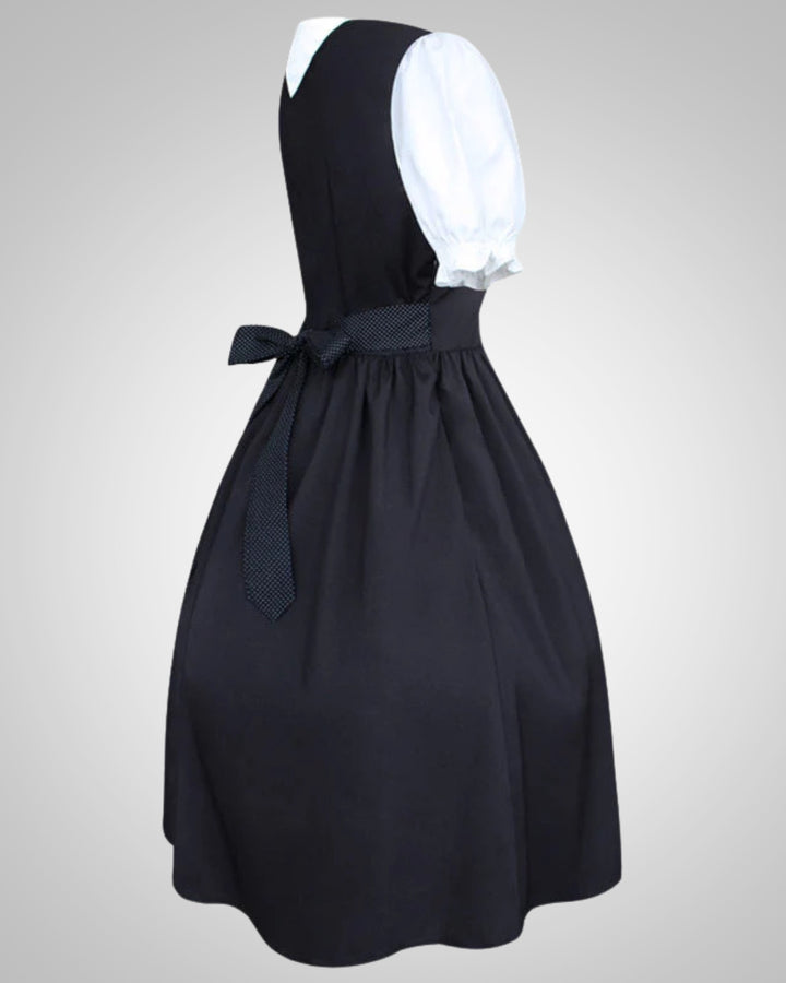 Nadine | Damen Traditionelles Dirndl mit Schürze