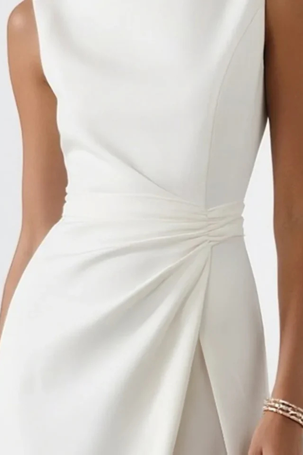 Verena | Robe longue portefeuille pour femme, invitée à un mariage