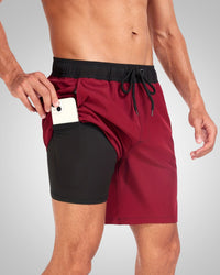 Milan | Men's Beach Swim Shorts with Inner Shorts