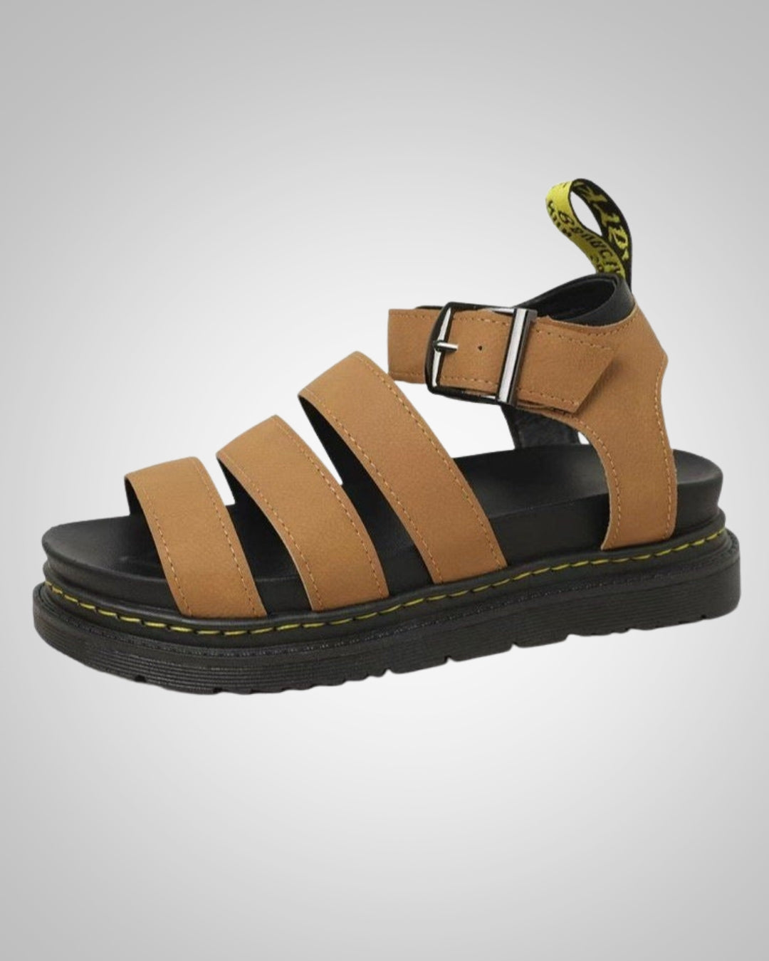 Ramona | Damen Casual Plateausandalen Mit Riemen