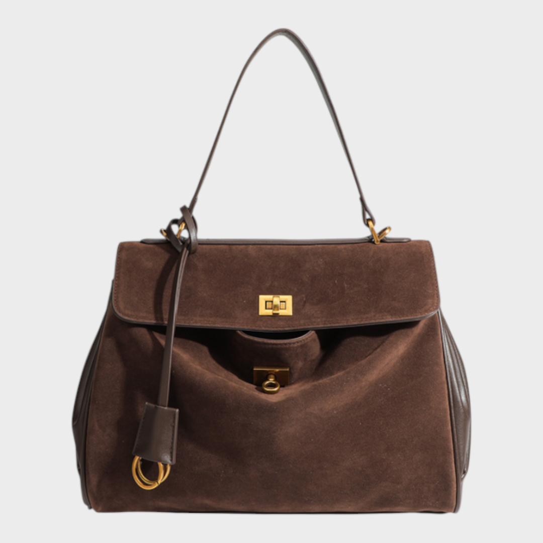 Suede Dark Braun X Leather