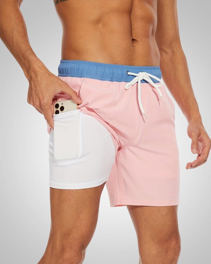 Milan | Herren Beach Badehose Mit Innenshorts