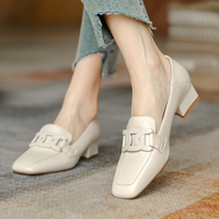Marina | Women's orthopedic slip-on Mary Janes with heel
