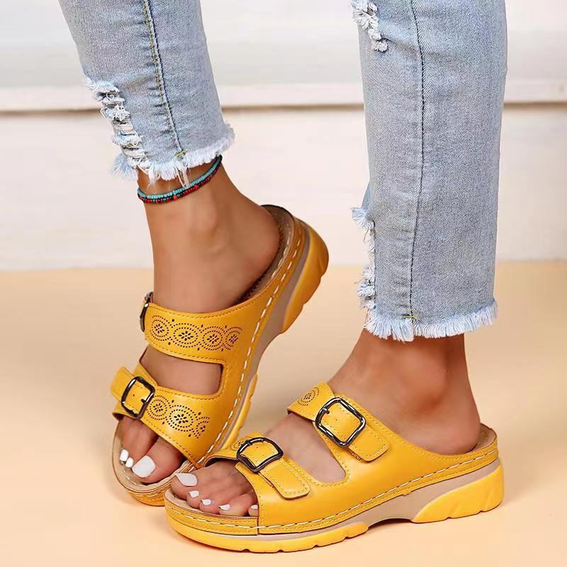 Walburga | Damen Sandalen Bequem für Alltag und Freizeit