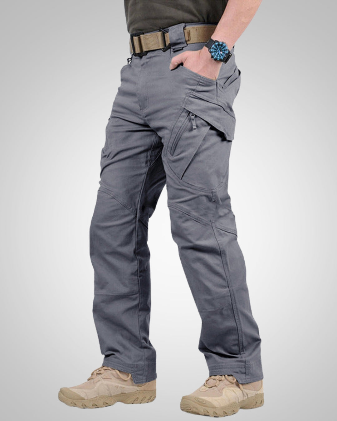 Jakob | Pantaloni cargo tattici da uomo per escursioni con tasche multiple