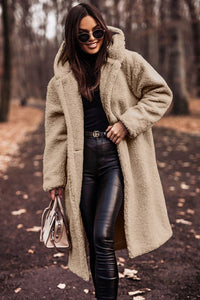 Bella | Women's Fashionable Hooded Teddy Jacket