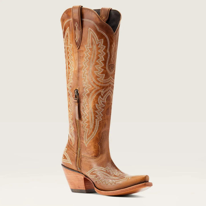 Silja | Damen Casual Bestickte Western Cowboystiefel