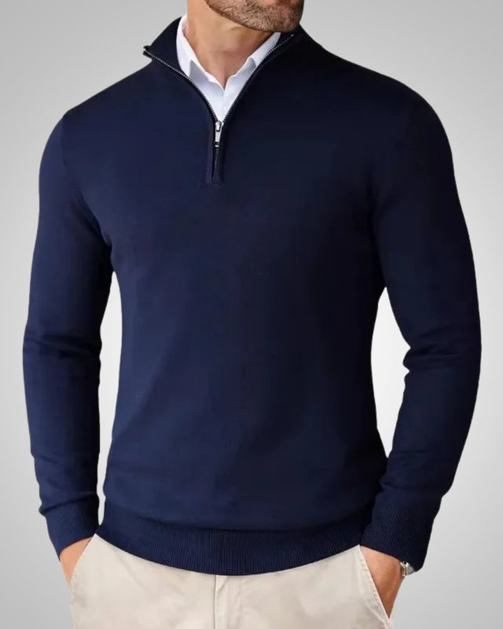 Constantin | Herren Klassischer Kaschmirpullover