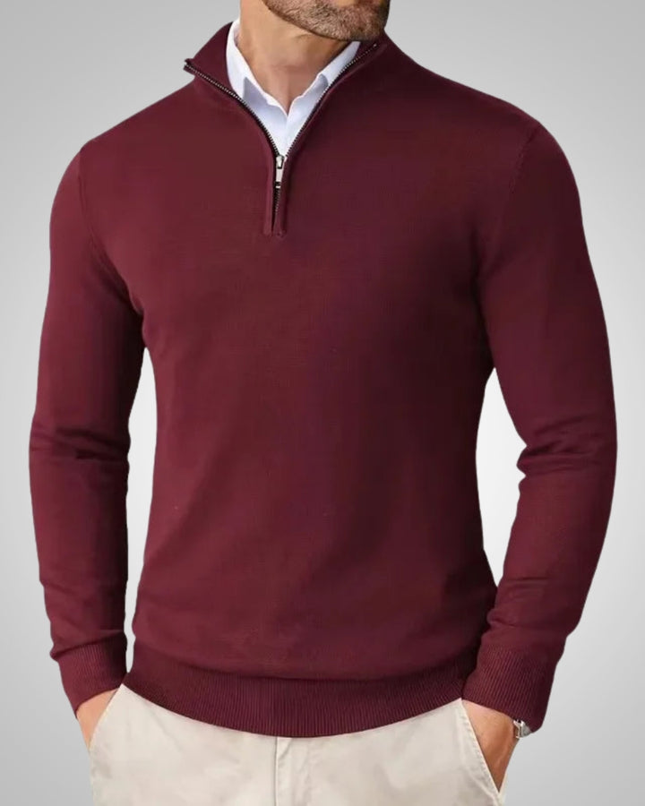 Constantin | Herren Klassischer Kaschmirpullover
