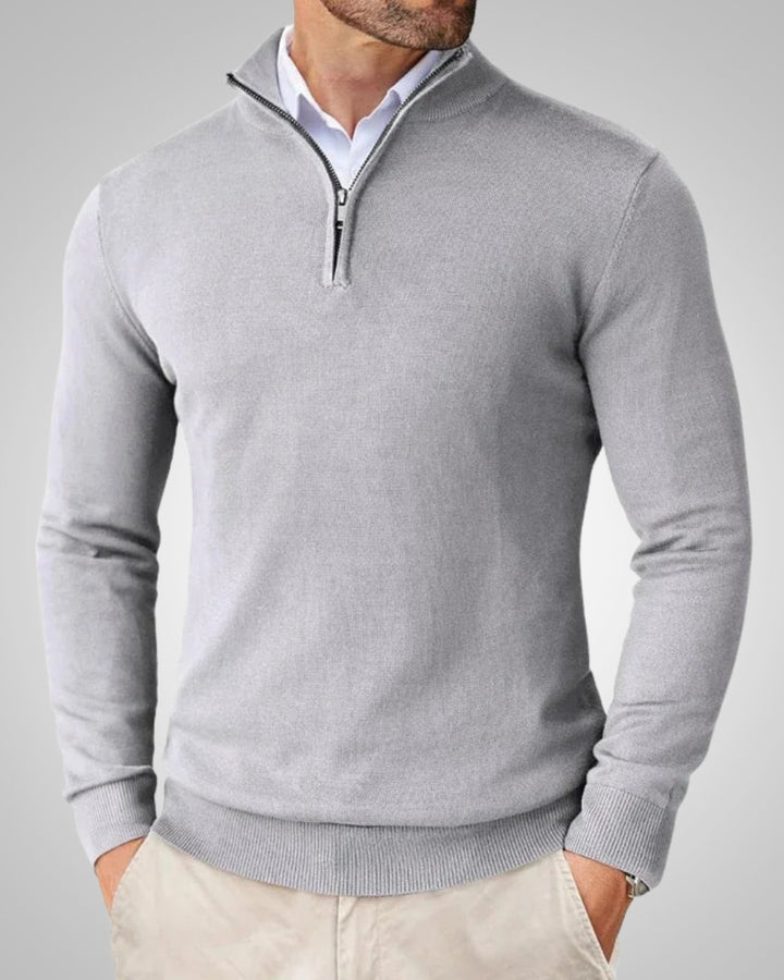 Constantin | Herren Klassischer Kaschmirpullover
