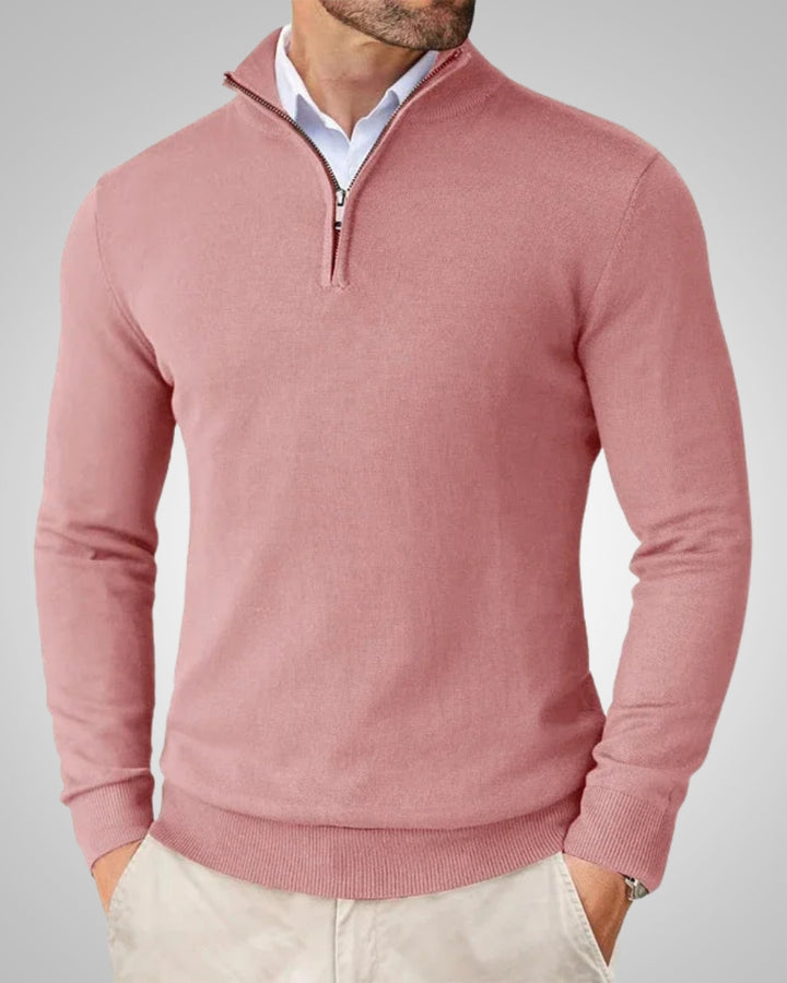 Constantin | Herren Klassischer Kaschmirpullover