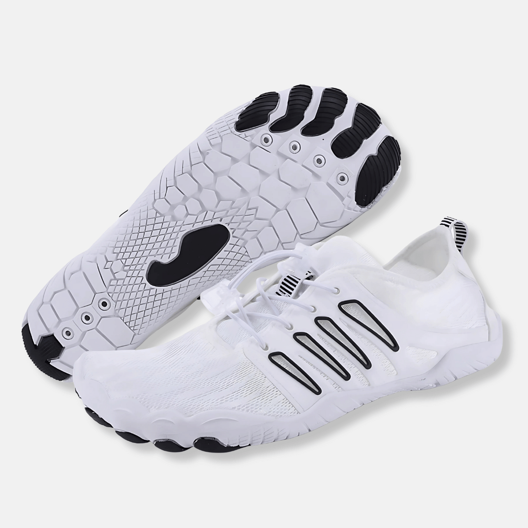 Jule | Damen Elastische Schnürung Orthopädische Barfußschuhe