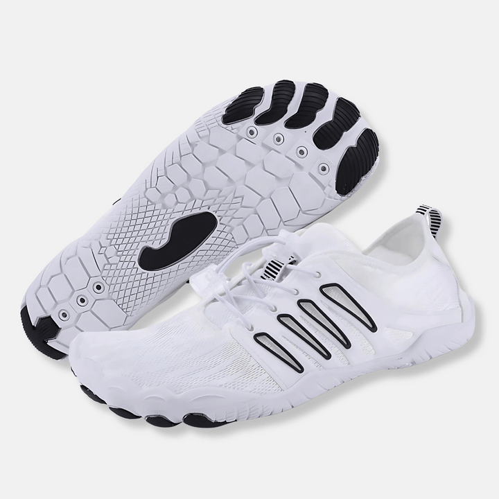 Jule | Damen Elastische Schnürung Orthopädische Barfußschuhe