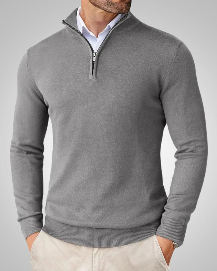 Constantin | Herren Klassischer Kaschmirpullover