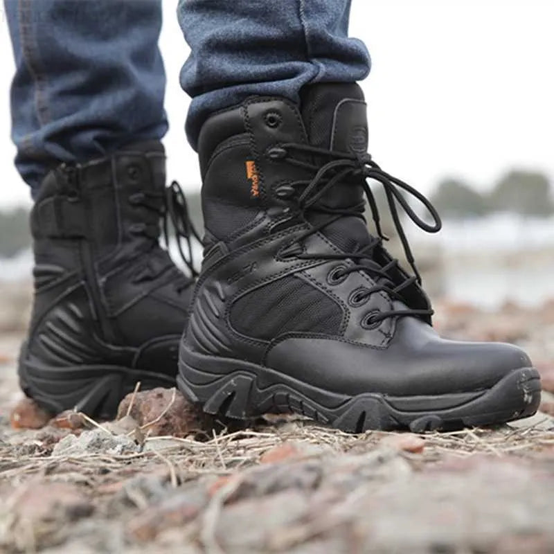 Max | Herren Reißverschluss Hochschaft Wanderschuhe