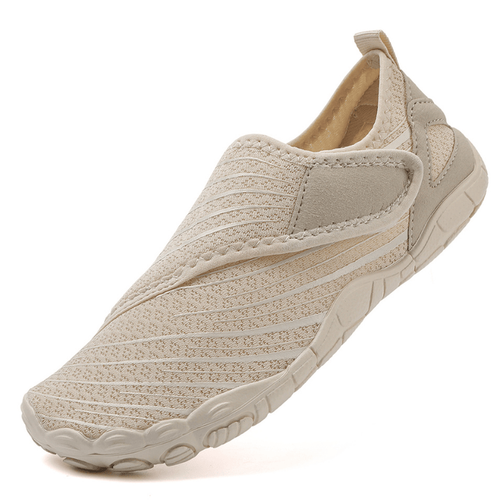 Gian | Herren Sportliche Slip-On Barfußschuhe mit atmungsaktivem Mesh