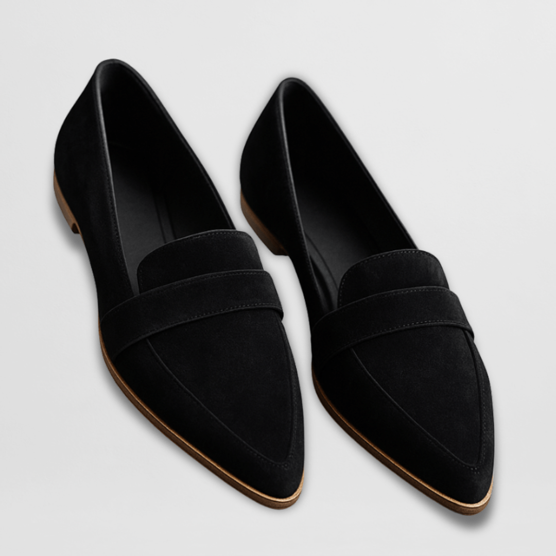 Jacqueline | Damen Lässig Pointed Toe Slip-on Loafers