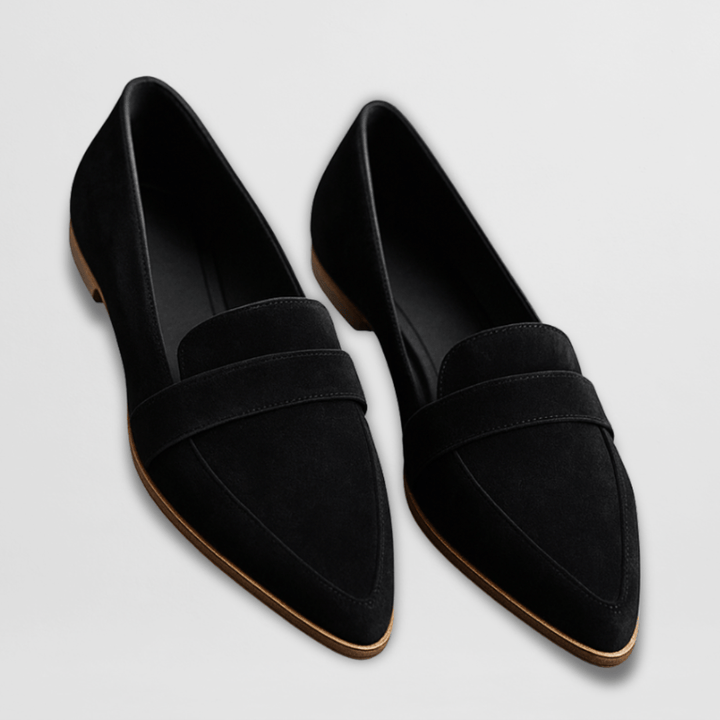 Jacqueline | Damen Lässig Pointed Toe Slip-on Loafers