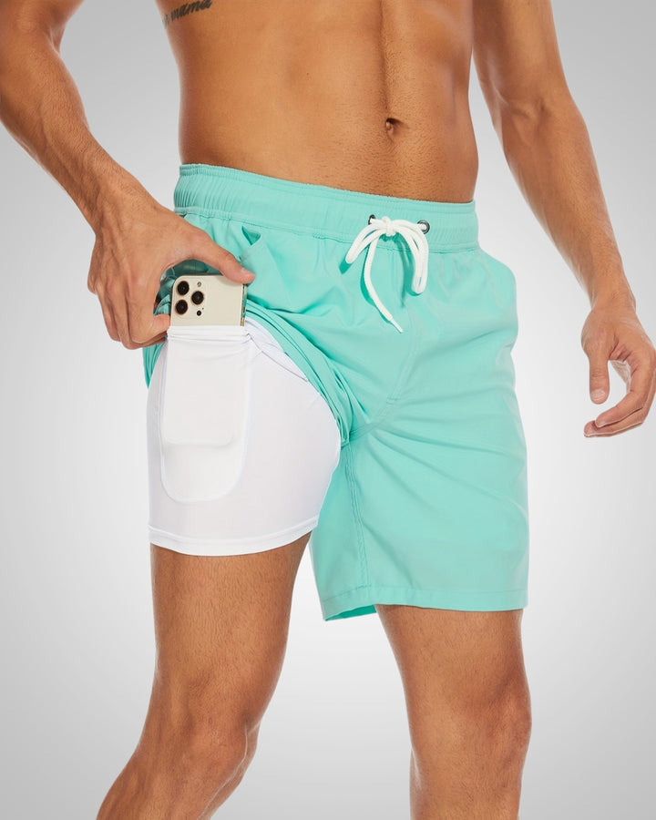 Milan | Herren Beach Badehose Mit Innenshorts