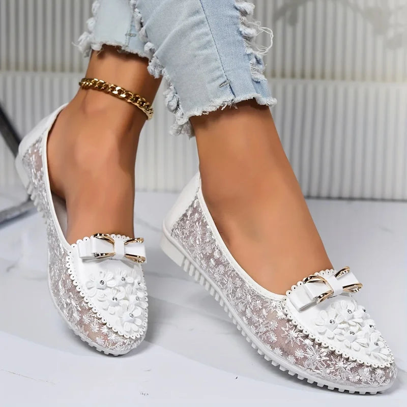 Emerson | Damen Leichte Geblümte Ballerinas