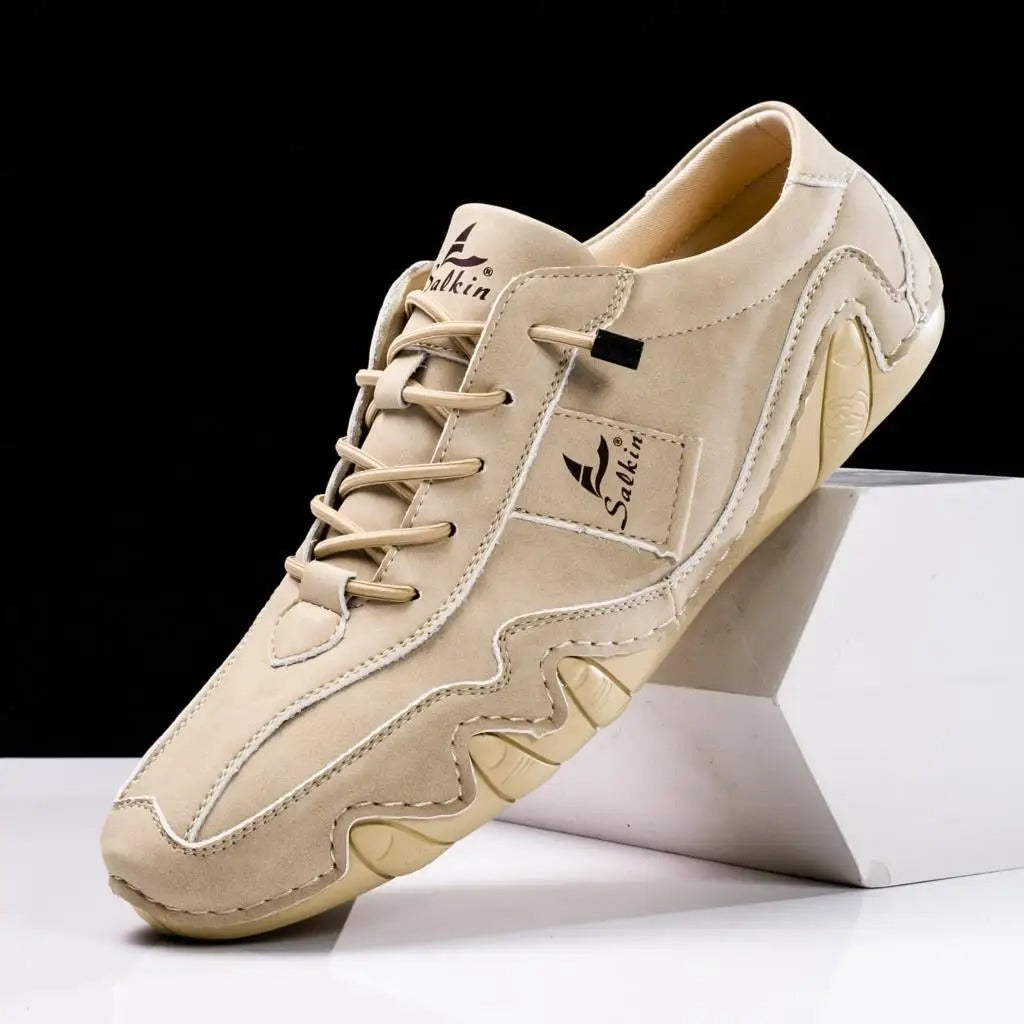 Alex | Elastische Schnürung Lässige Barfußschuhe