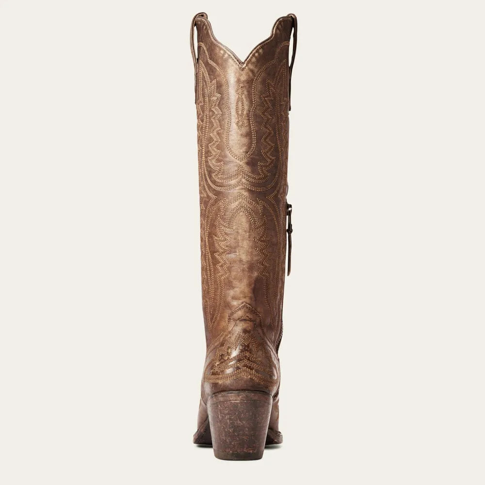 Silja | Damen Casual Bestickte Western Cowboystiefel