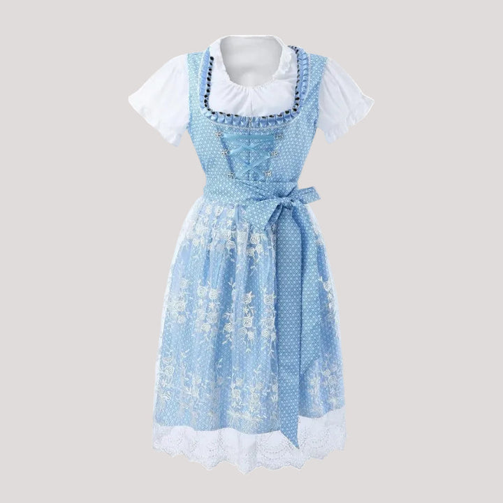 Hanna | Damen Traditionelles Dirndl Mit Schnürmieder