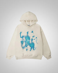 Valentin | Herren Bedruckter Oversized Hoodie