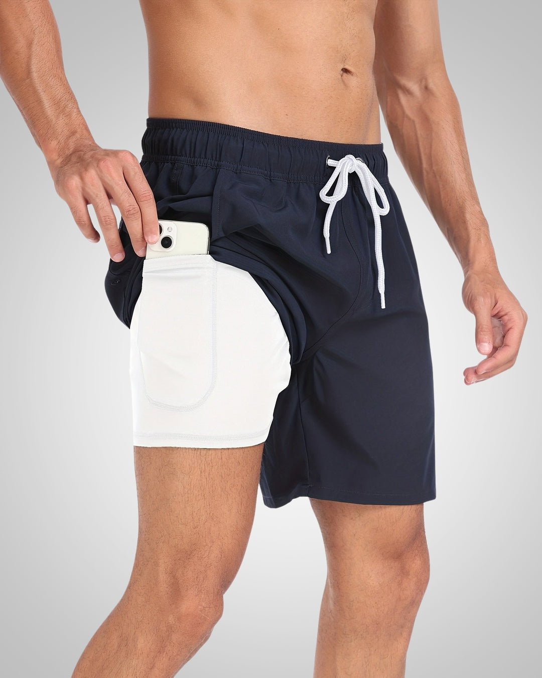 Milan | Herren Beach Badehose Mit Innenshorts