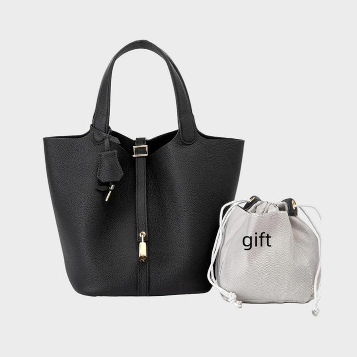 Andrea | Damen Elegante Kleine Leder Handtasche