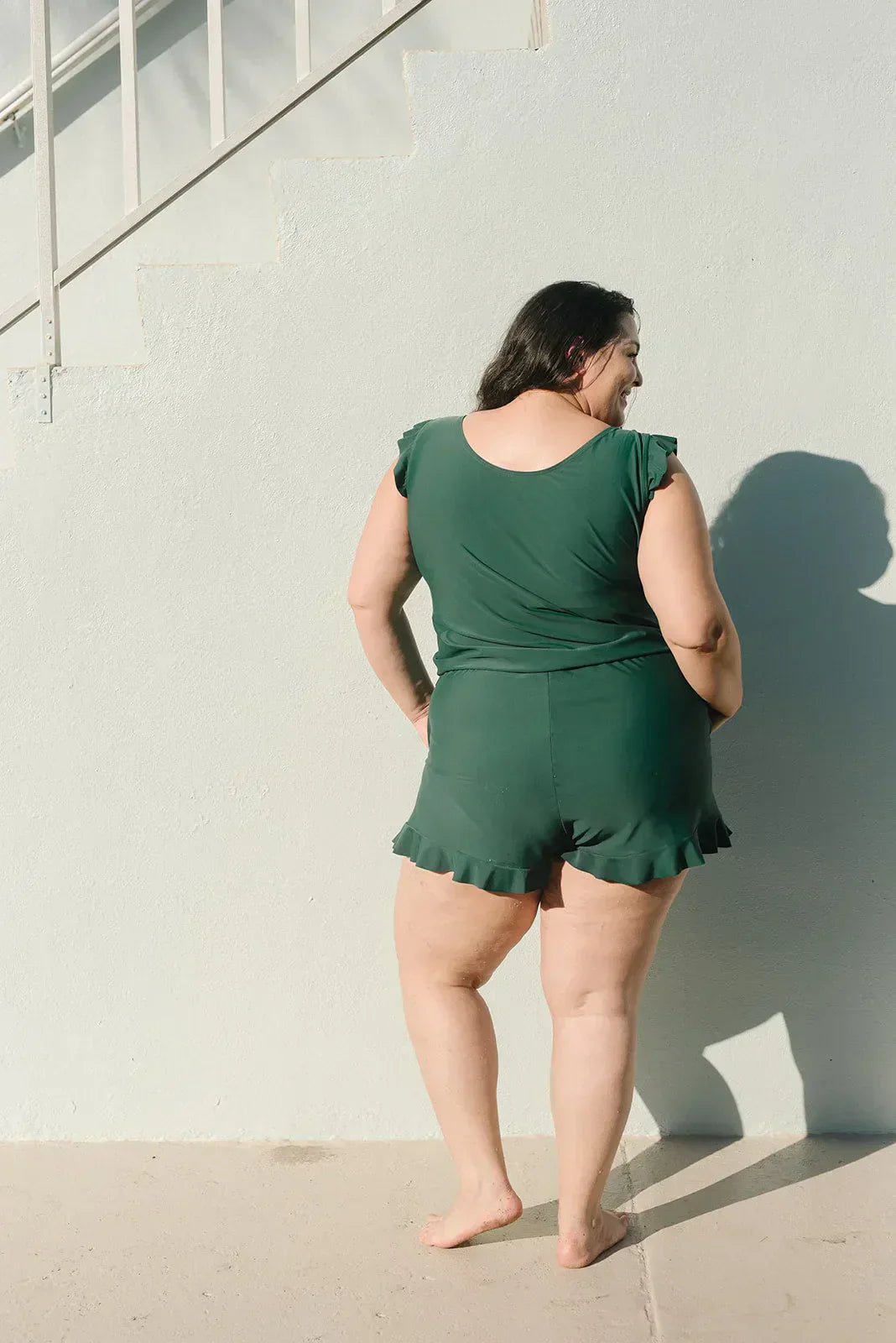 Veronika | Damen Beach Badeanzug Mit Bauchabdeckung