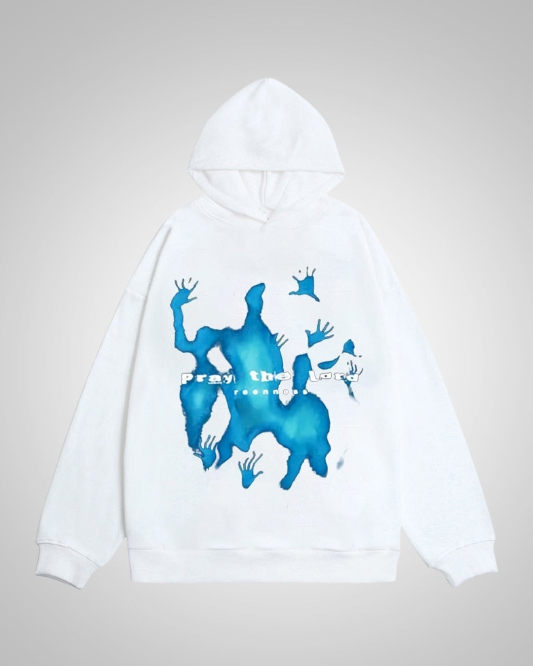 Valentin | Herren Bedruckter Oversized Hoodie