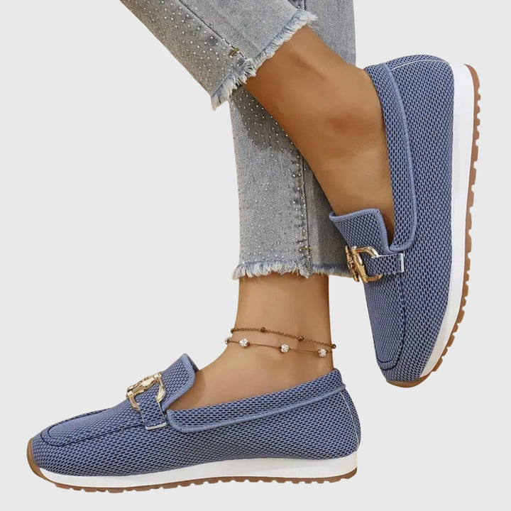 Marianne | Damen Sportlicher Loafer Sneaker mit Schnalle