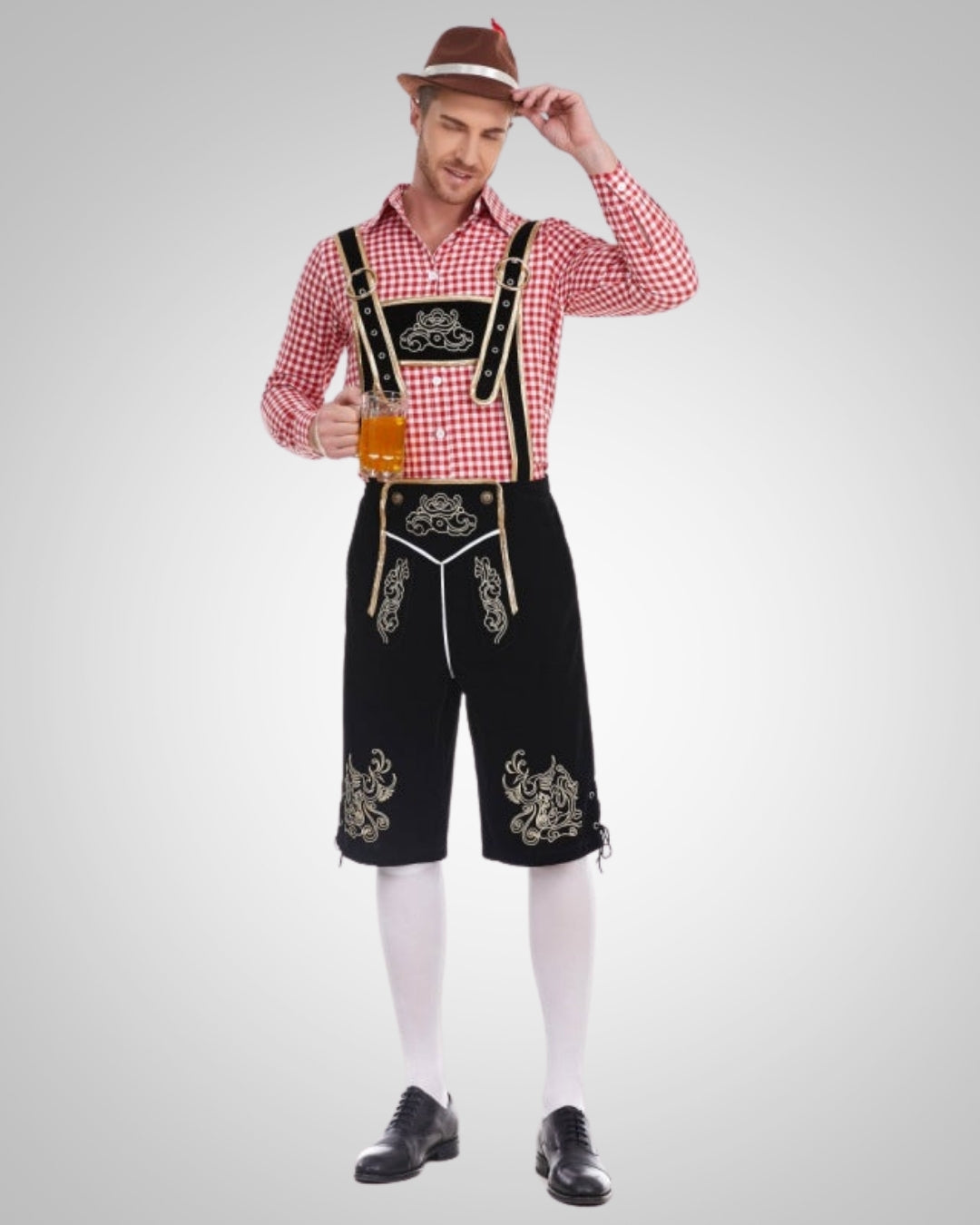 Linard | Herren Traditionelle Oktoberfest Lederhose