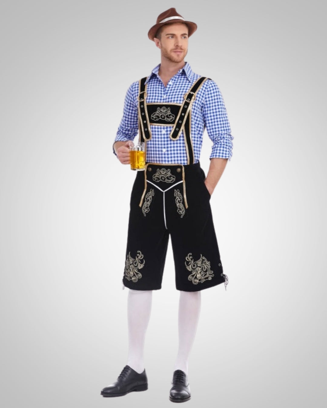 Linard | Herren Traditionelle Oktoberfest Lederhose