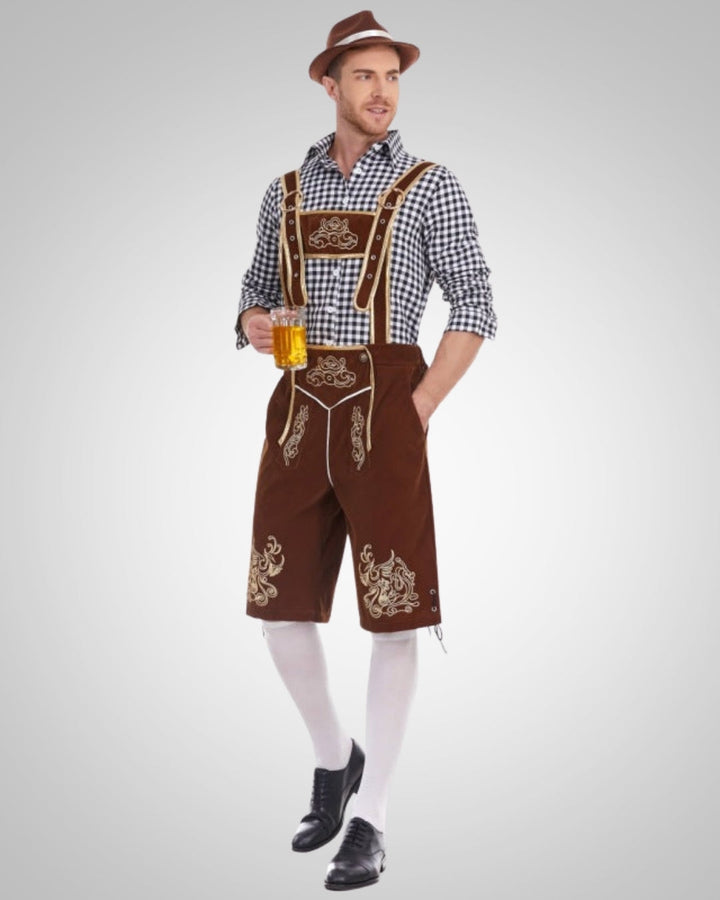 Linard | Herren Traditionelle Oktoberfest Lederhose