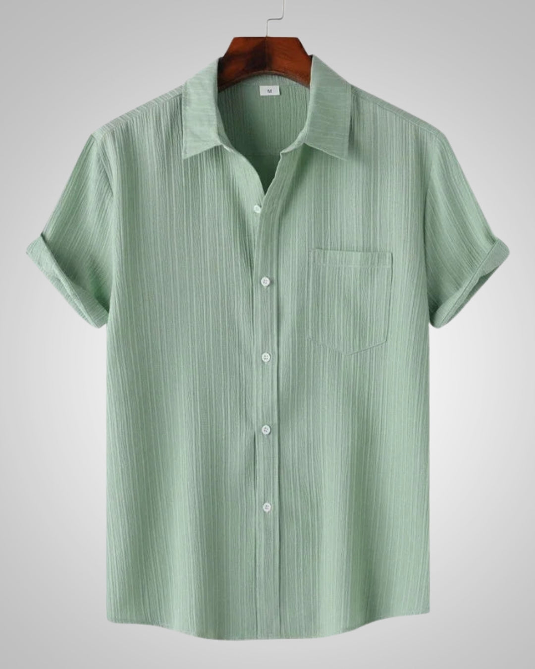 Silas | Herren Casual Leinen Sommerhemd