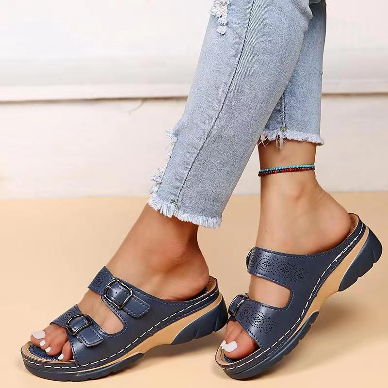 Walburga | Damen Sandalen Bequem für Alltag und Freizeit