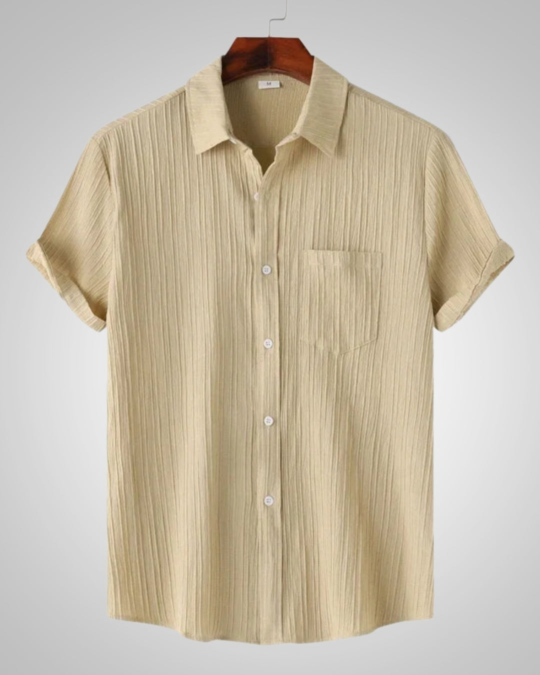 Silas | Herren Casual Leinen Sommerhemd