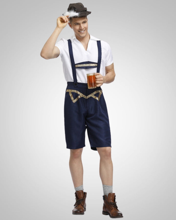 Benedikt | Herren Kurze Oktoberfest Lederhose