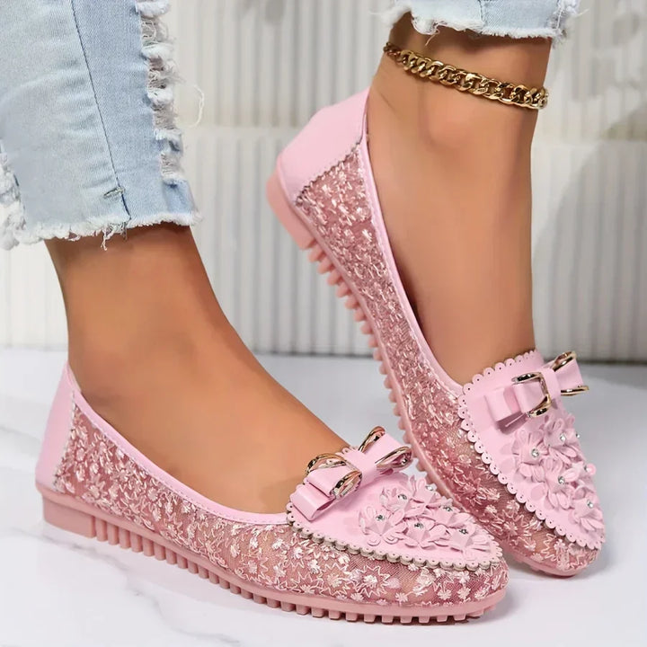 Emerson | Damen Leichte Geblümte Ballerinas