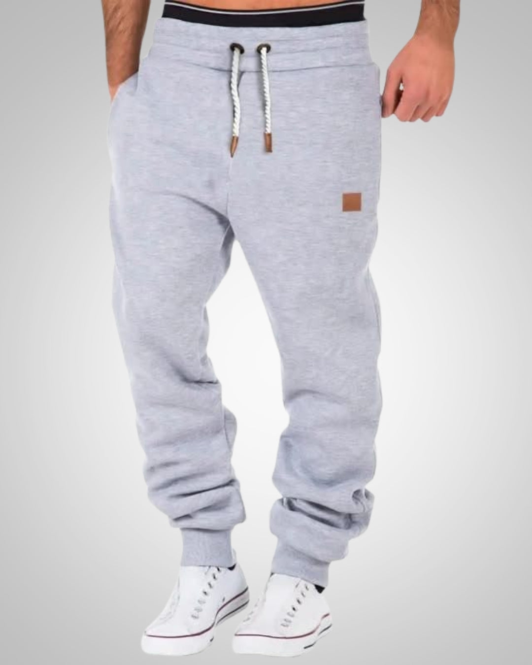 Miles | Herren Sportlicher Kordelzug Jogger