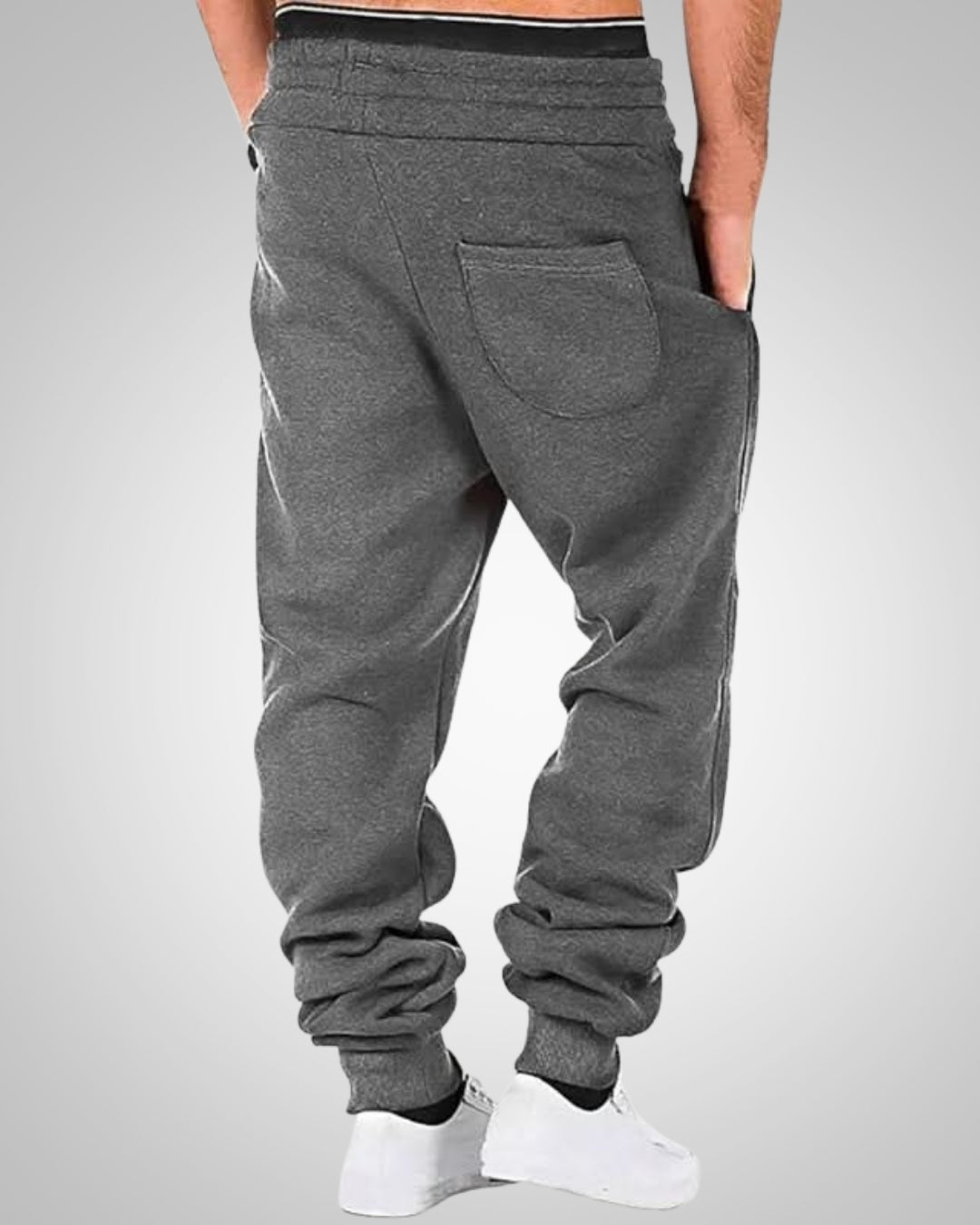 Miles | Herren Sportlicher Kordelzug Jogger