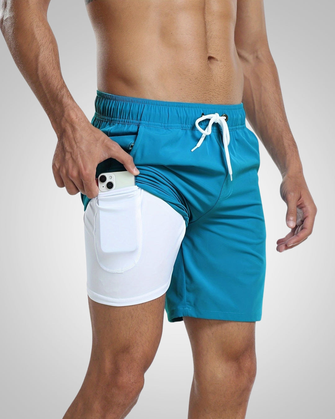 Milan | Herren Beach Badehose Mit Innenshorts